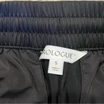 Prologue NWT  Black Satin Mid-Rise Straight Leg Size Small Photo 4