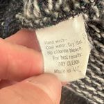 Vintage R.E.I. 100% Wool Speckled Knit Collared Chunky Knit Sweater Gray Size L Photo 5