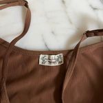Free People Intimately Shapewear Romper Brown Copper Photo 1