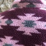 Orvis  Aztec Fleece Purple Pink 1/4 Zip Jacket Women's Size Medium Photo 3