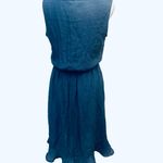 Wrangler Women  Blue Cowgirl Rodeo Hi-Low Dress Small Boho Cottage Farm Crotchet Photo 1