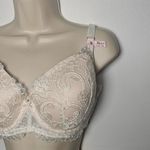 Victoria's Secret VS Dream Angels Boho Floral Embroidery Demi Bra /Coconut White/ 36DDD - 26766859 Photo 1