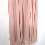 JJ's House A-line Halter Floor-Length Chiffon Junior Bridesmaid Dress Size J12 Photo 2