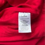 Lulus NEW WITH TAGS Iconic Moment Red Midi Bodycon Dress small holiday Photo 6