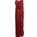 Marchesa Notte Luxury‎ Silk Pageant Cocktail Evening Prom Dress Size 4 NWT $990 Orange Photo 3