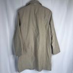 Gallery Tan Full Zip Trench Coat Size Petite Small Photo 1