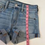 American Eagle Hi-Rise Shortie Denim Shorts Women’s 4 Super Super Stretch Light Photo 6