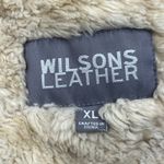 wilson's leather Vintage Wilsons Y2K Penny Lane Leather Suede Fur Lined Brown Coat Long Size XL Photo 4