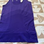 Nike Dri-FIT Tank Top Racerback Athletic Purple Sleeveless Top XL Photo 5