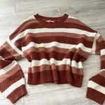 Hollister  Striped Crew Neck Sweater Photo 0