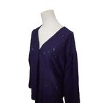 Women's Adolfo studio Blue Pattern Cardigan Photo 1
