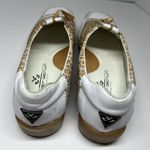 Walter Genuin Linea Stretch Ladies Golf Shoes 8/38.5 Leopard Print Italy Tan Photo 5