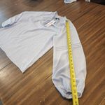 Sanctuary Social Standard by  Tallie Long Sleeve Breathable Peasant flowy Top L Photo 6