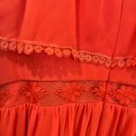 Dress the Population Dream Chiffon Sundress in Poppy Sz M Photo 4