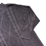 Anthropologie Amandi Chocolate Brown Long Sleeve Sweater Dress Womens US S Photo 2