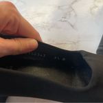 Stuart Weitzman  Vintage Square Toe Black Pumps Stretch 80s 90s High Heels 6.5 Photo 6