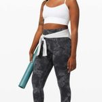 Lulu Townsend Lululemon NWT Align Pants 25” Leggings Diamond Dye Grey Size 12 High Rise Photo 0