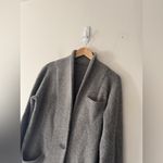 J.Crew Cocoon Sweater Blazer BA551 in Graphite Gray, Merino Wool Alpaca Blend Photo 3
