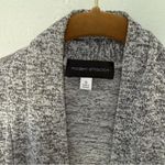 Heather Charcoal Open cardigan sweater Grey Gray Photo 2