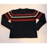Outback Trading Wmn Sz L/XL Pullover Sweater Aztec Southwestern Fair Isle Cabin Blue Size L Photo 5