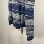 CHAPS  Denim Blue Open Front Long Sleeve Cardigan Size Large Photo 5