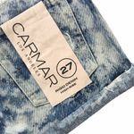LF new Carmar ❉ Retro 80’s Acid Wash Denim High Waist Cuffed Festival Short ❉ 27 Photo 5