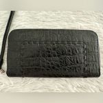 Brighton  black embossed zip around‎ wallet Photo 1
