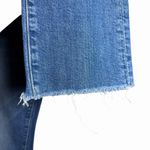 TRAVE Colette Womens 26 High Rise Kick Flare Jeans Raw Hem Crop In Sweet Emotion Blue Photo 10