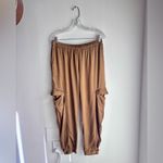 Enza Costa Satin Cargo Jogger Pant Size Large Photo 3