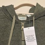 Olive Green Women's Hooded Jacket Photo 5