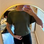 Halogen Army Green Knit Top Photo 1
