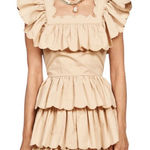 Hunter Bell  Ramsey Dress in Khaki 4 Photo 0