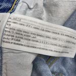 Abercrombie & Fitch Mid Rise Boyfriend Light wash Distressed Jean Shorts Sz 2/26 Photo 3