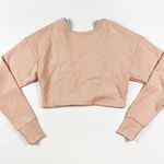 L'Couture NEW All Around Lounge Long Sleeve Reversible Pullover Sweater Top Rose Photo 0