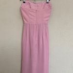 House Of CB  Adrienne‎ Pink Quartz Strapless Gown NWOT size M A-C Photo 12
