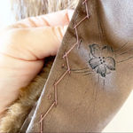 Vintage Mink Fur Stole Cape Capelet Winter Luxury Wrap Pockets Brown Size undefined Photo 12