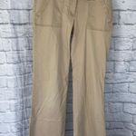 New York & Co. Manhattan cotton blend flare leg chino Sz 4 Photo 0