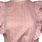 MINE Women’s Top 100% Cotton Size Small Dusty Rose Cropped New With Tags Pink Photo 1