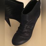 Velvet Angels women blue leather platform Platinum boots US 6 Photo 1