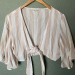 American Eagle  Tie Front Top Photo 0