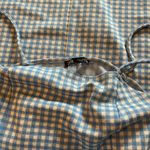 ZARA  Blue Gingham Dress Spaghetti Strap  Photo 3