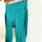 Outdoor Voices  Green Succulent Colorblock TechSweat 3/4 Leggings Women's XS NWT Photo 2