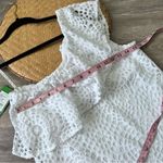 Lilly Pulitzer  Matteo One‎ Shoulder Top In Resort White Sea Urchin Terry Lace Photo 5