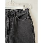 BDG  Black High Rise Mom Jeans Rigid Cotton Goth Classic Women’s Size 25 Photo 3