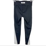 Heroine Sport Grey Colorblock Leggings Mesh Sz Small Gray Photo 1