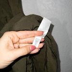 Banana Republic New Waimea Olive Flounce Hem Mini Shirt Dress Medium Photo 8