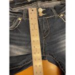 Wall Flower  Size 7 Dark Wash Low-Rise Skinny Leg Capri Jeans w/20" Inseam - EUC Photo 8