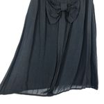 Ambiance Apparel Y2K Babydoll Mesh Bow Top Womens Small Fairygoth Whimsigoth Black Photo 6