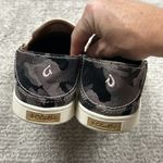 Olukai Pehuea Pai Shoes Womens 8 Camo Loafer Canvas Slip On Flat Casual Comfort Purple Photo 7