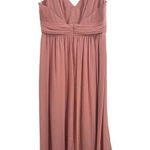 Jenny Packham Cap Sleeve Cutout Illusion Back Dress Desert Rose 16 New Photo 4